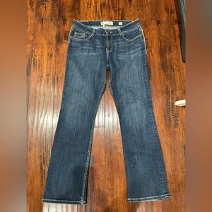 BKE Classic Blue Denim boot cut Jeans size 33r